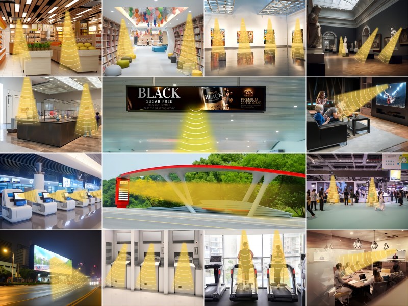 聲音定向傳播設備的應用場景集合