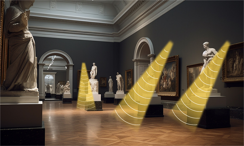 定向擴(kuò)聲音箱的發(fā)聲效果展示