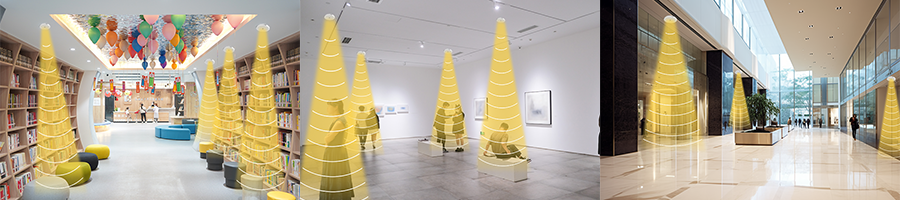 吸頂定向喇叭應用場景