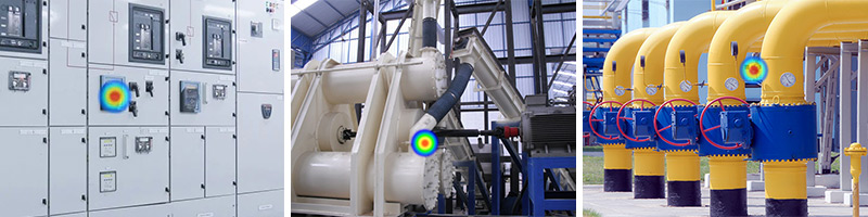 手持便攜式工業(yè)聲學成像儀的應用場景